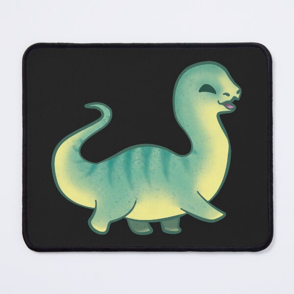 Item preview, Happy Chibi Long Neck Dinosaur - Sauropod Diplodocus designed and sold by ShyOwlet.