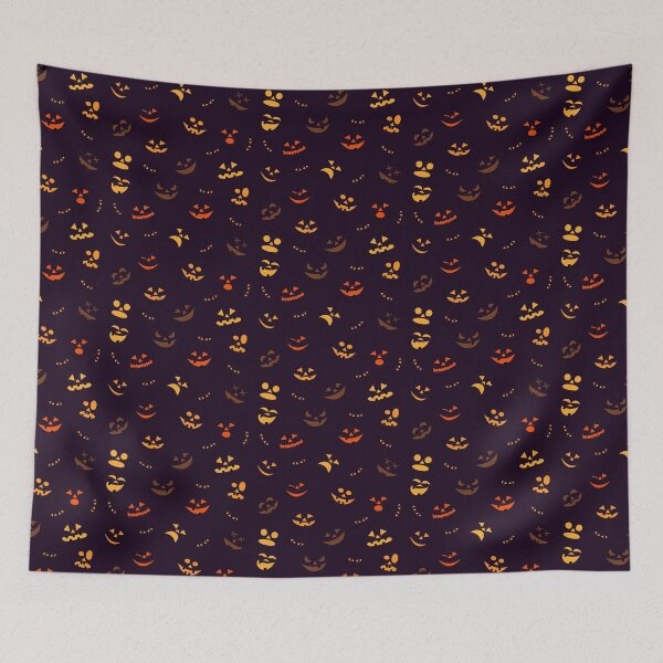 Item preview, Pumpkin Faces designed and sold by WeTrieditatHome.