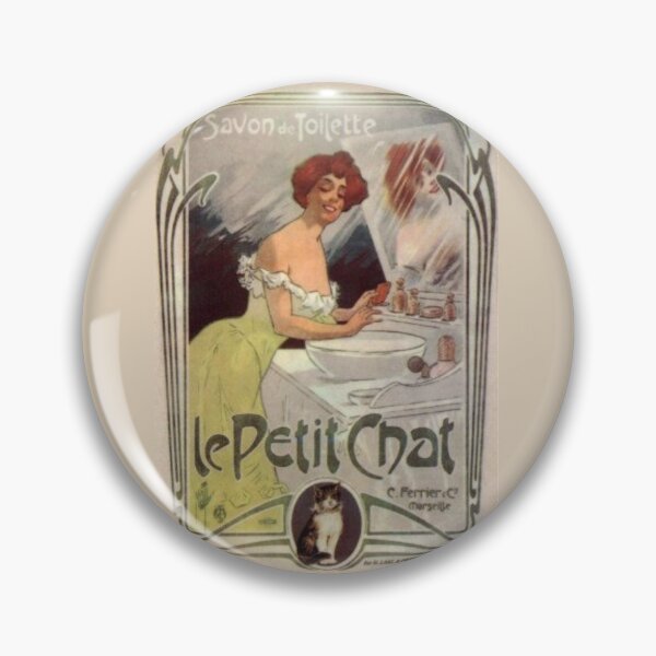 Aperçu de l'œuvre Publicité française vintage - Savon Le petit Chat créée et vendue par Kedo Momo.
