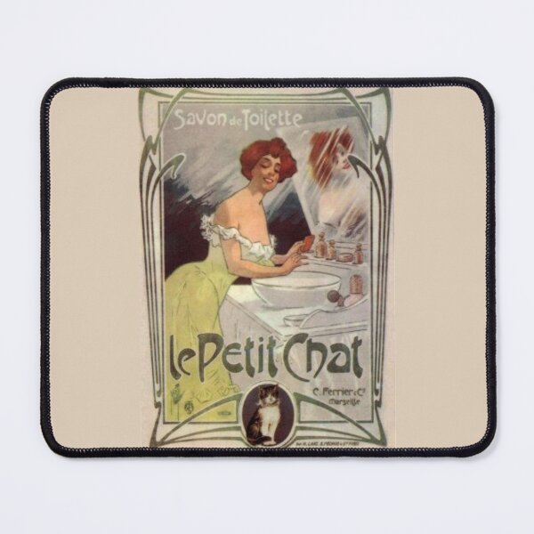 Aperçu de l'œuvre Publicité française vintage - Savon Le petit Chat créée et vendue par Kedo Momo.
