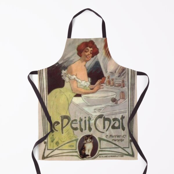 Item preview, Vintage French Ad - Soap Le petit Chat designed and sold by Kedo Momo.