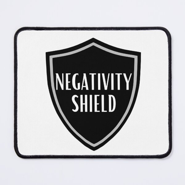 Item preview, NEGATIVITY SHIELD - AVOID NEGATIVE PEOPLE designed and sold by ijdesigns.