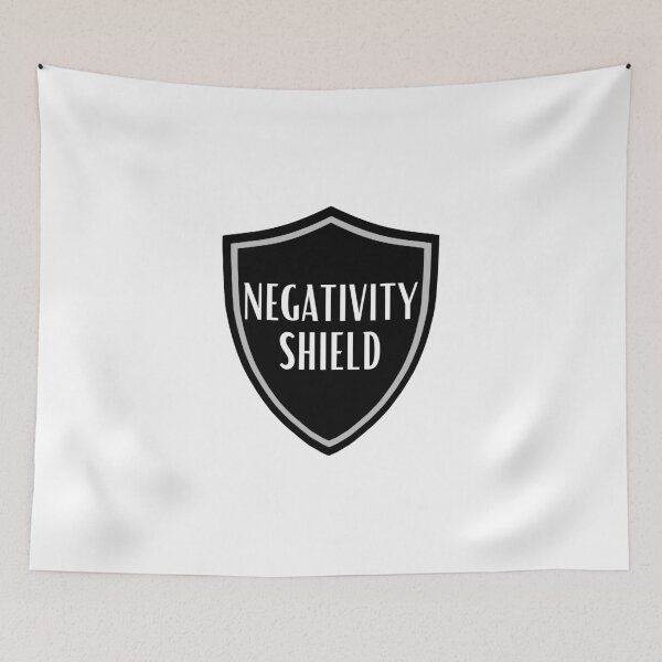 Item preview, NEGATIVITY SHIELD - AVOID NEGATIVE PEOPLE designed and sold by ijdesigns.