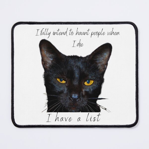 Item preview, I fully intend to haunt people when I die I have a list designed and sold by BunnyPanda0120.