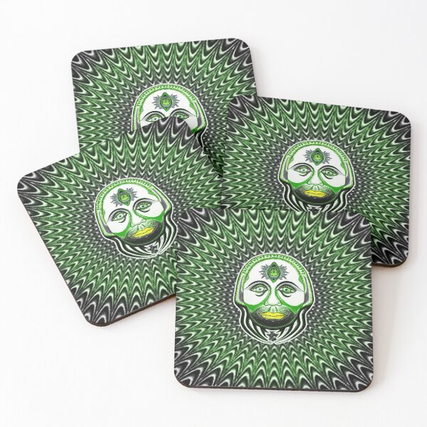Item preview, Autotelic-ThirdEyeMystic-Green designed and sold by Klaus Bremner (Autotelic Art).