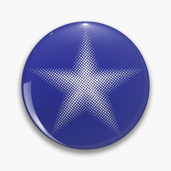 Item preview, Halftone White Star - Star Spangled designed and sold by Hawthorn Mineart.