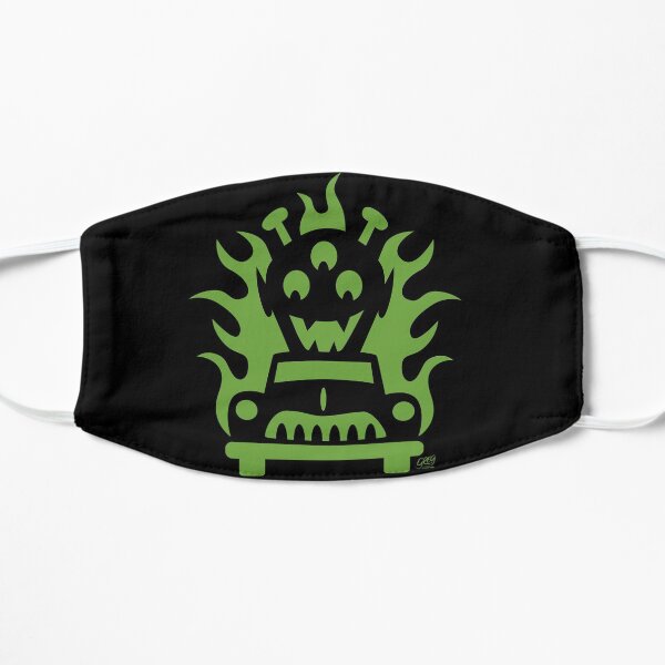 Hot Rod Halloween Martian Flat Mask
