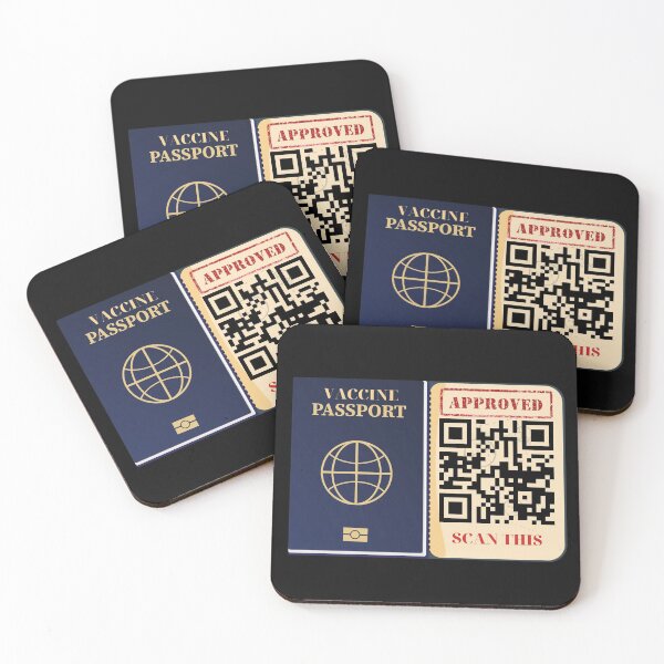 Item preview, Vaccine Passport Scan This Design designed and sold by LapuniStore.
