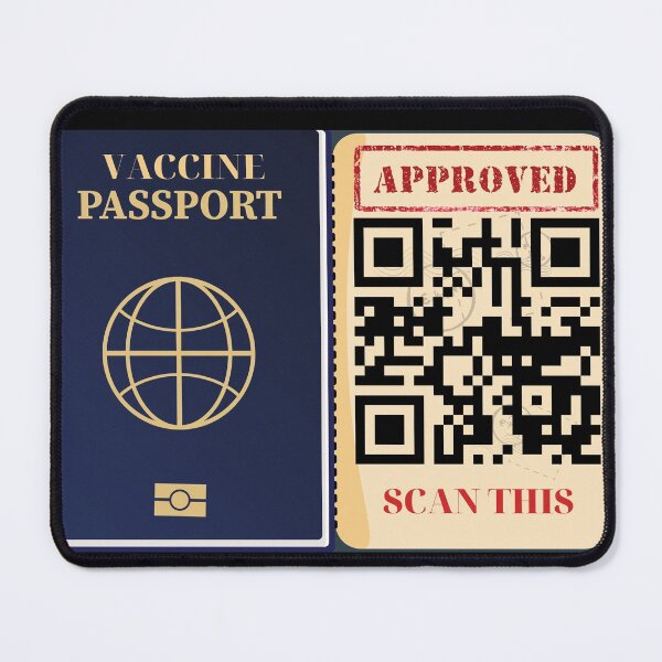 Item preview, Vaccine Passport Scan This Design designed and sold by LapuniStore.