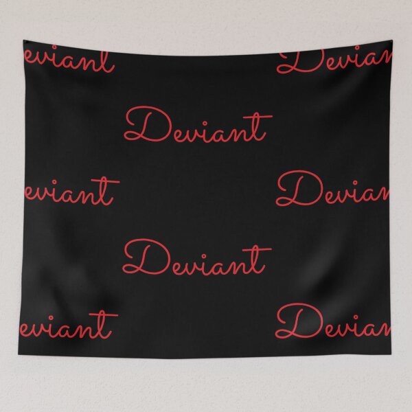Item preview, S.O.I.L Signs- Deviant: Red on Black designed and sold by TheSignsofSOIL.