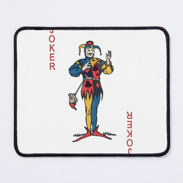 Playing Card Joker Mouse Pad