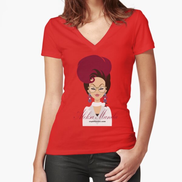 Fitted V-Neck T-Shirt