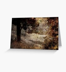 Golden Morning Greeting Card