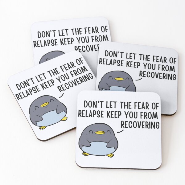 Item preview, Don't Let The Fear of Relapse Keep You From Recovering  designed and sold by ThoughtJumble.