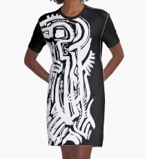 Clear Swing Graphic T-Shirt Dress