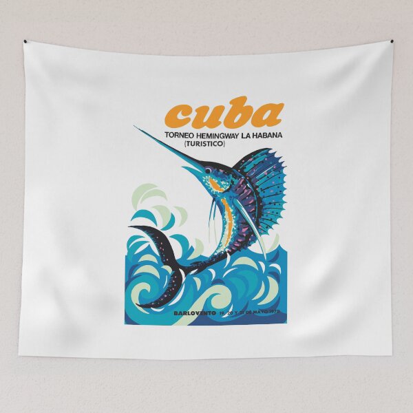 Item preview, Afiche del torneo de pesca Hemingway de Cuba de 1978 designed and sold by retrographics.