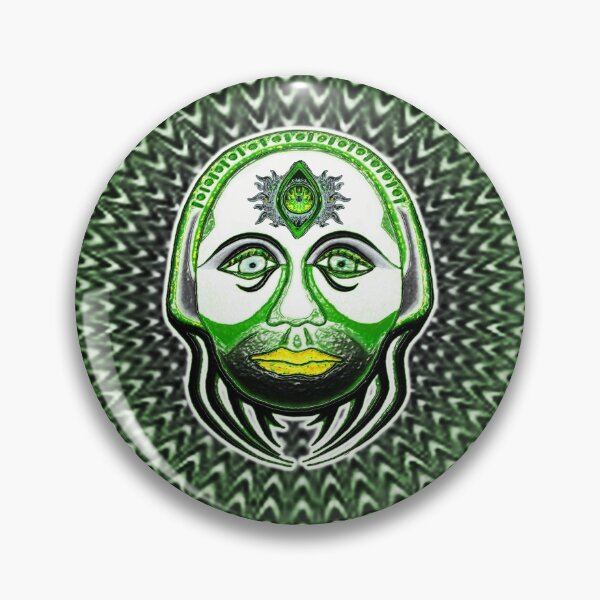 Item preview, Autotelic-ThirdEyeMystic-Green designed and sold by Klaus Bremner (Autotelic Art).