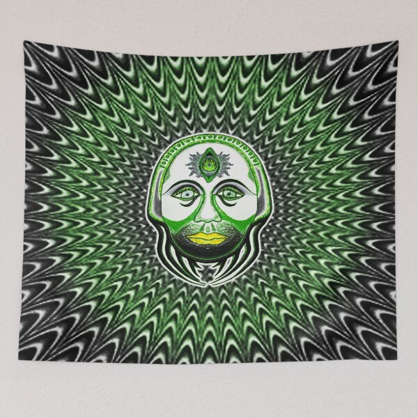 Item preview, Autotelic-ThirdEyeMystic-Green designed and sold by Klaus Bremner (Autotelic Art).