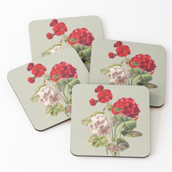 Item preview, Red delicious vintage flower illustration designed and sold by AbsurdC0smos.