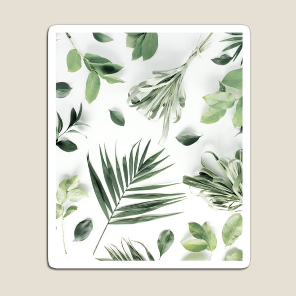 Aperçu de l'œuvre Feuilles vertes et herbes créée et vendue par Abstractdiva.