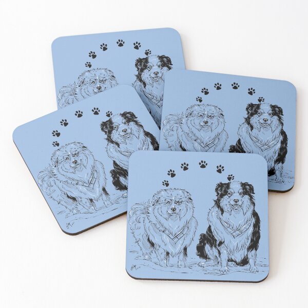 Item preview, Blue Merle Aussies designed and sold by Sabrinamati.