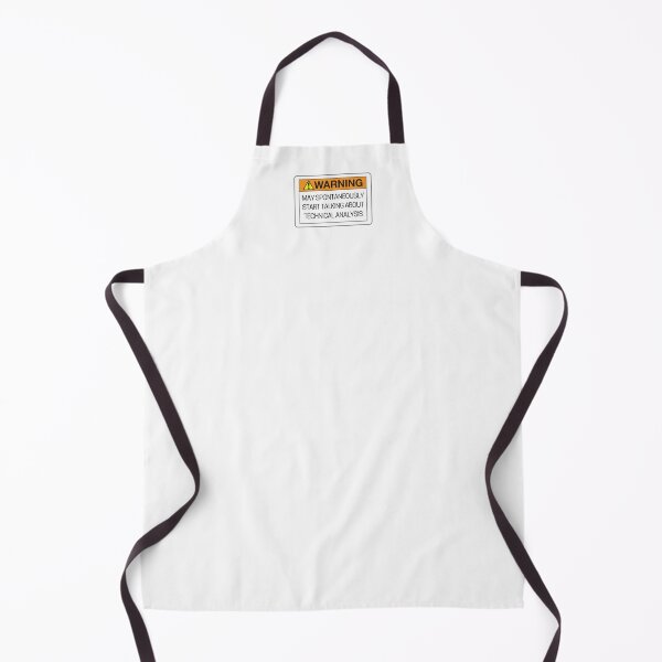 Item preview, WARNING: May Spontaneously Start Talking About Technical Analysis designed and sold by ThoughtJumble.