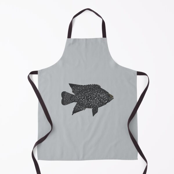 Artikelvorschau, Black Diamond Cichlid entworfen und verkauft von fishfolkart.