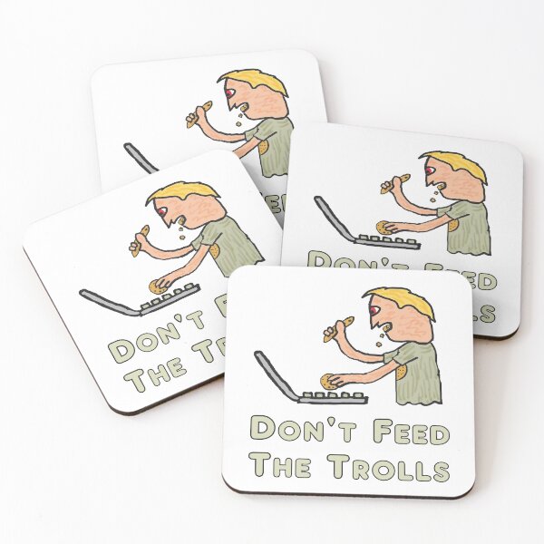 Item preview, Don't Feed The Trolls designed and sold by Mark-Ewbie.