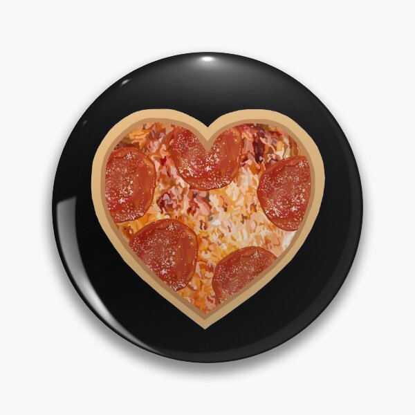 Item preview, Pepperoni Pizza Heart designed and sold by Deborah Camp.