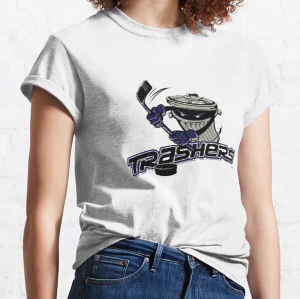 Danbury Trashers Hockey Logo 2 Classic T-Shirt