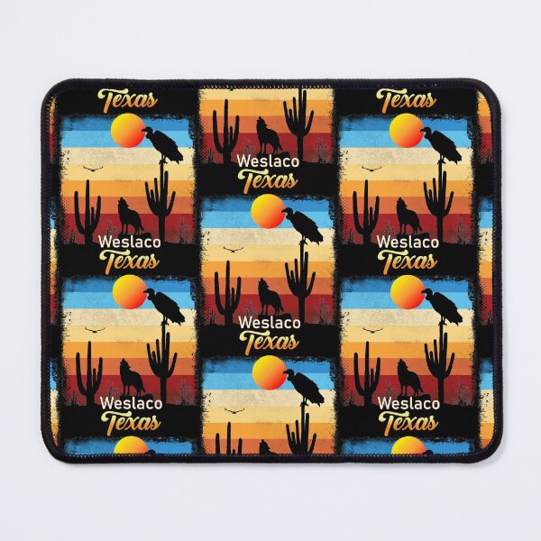 Item preview, Weslaco Texas TX Texan Coyote Vulture Cactus Desert Tejano designed and sold by Cuatrocaminos.