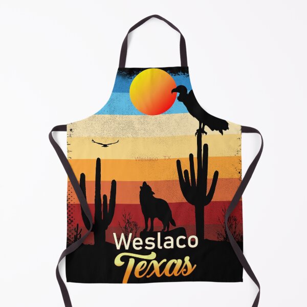 Item preview, Weslaco Texas TX Texan Coyote Vulture Cactus Desert Tejano designed and sold by Cuatrocaminos.