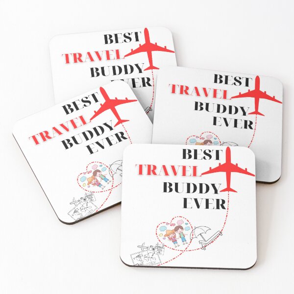 Item preview, Best Travel Buddy Ever Design designed and sold by LapuniStore.
