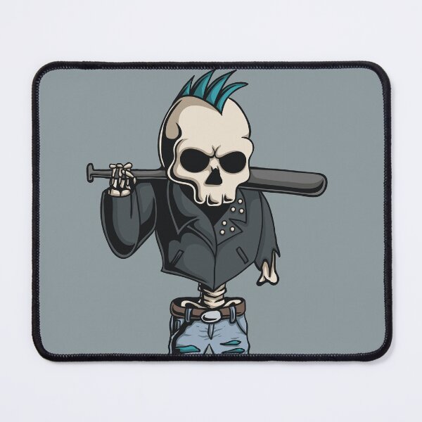 Item preview, Gutter Punk Skeleton Illustration designed and sold by SLAG-Creative.