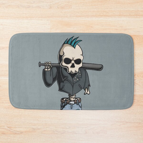 Item preview, Gutter Punk Skeleton Illustration designed and sold by SLAG-Creative.