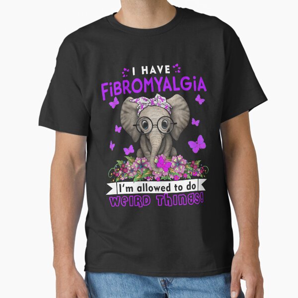 Item preview, Funny Fibromyalgia Warrior I Have Fibromyalgia I'm Allowed To Do Weird Things! designed and sold by WeaverbShop.