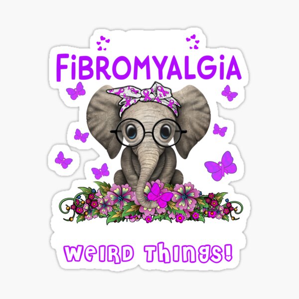 Item preview, Funny Fibromyalgia Warrior I Have Fibromyalgia I'm Allowed To Do Weird Things! designed and sold by WeaverbShop.