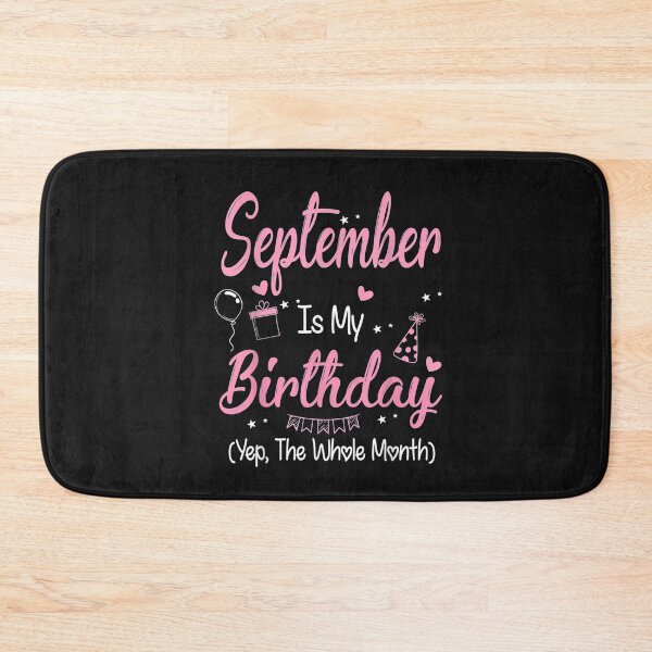 Item preview, September Is My Birthday Month Yep The Whole Month Girl T-Shirt designed and sold by Amancio-Scott.