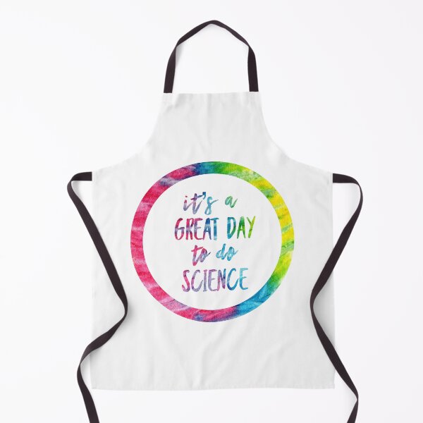 Item preview, It’s a great day to do science in tie dye and white font on white background designed and sold by UncleStuScience.
