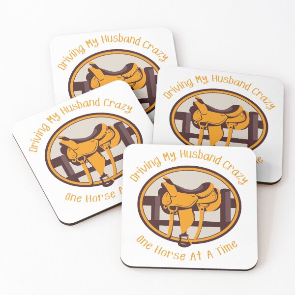 Item preview, Driving My Husband Crazy One Horse At A Time designed and sold by MamaSweetea.