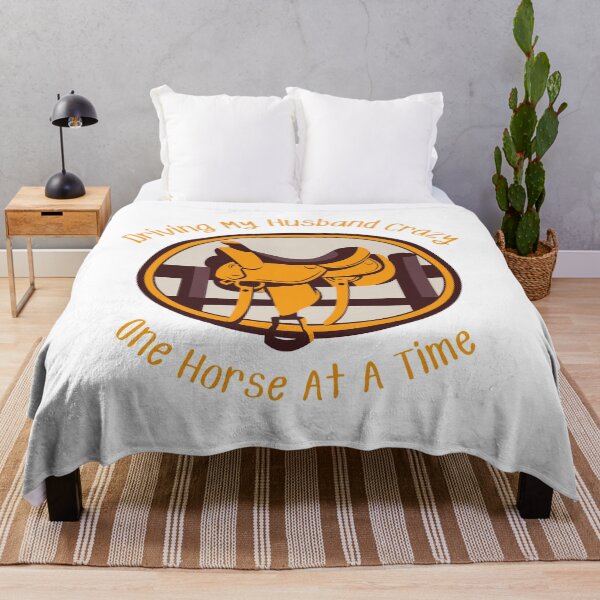 Item preview, Driving My Husband Crazy One Horse At A Time designed and sold by MamaSweetea.