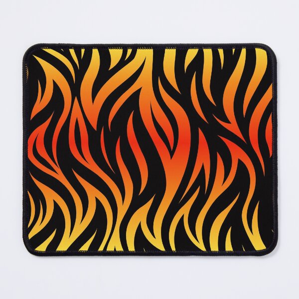Item preview, Vibrant fire zebra flames designed and sold by TheArtDesk.