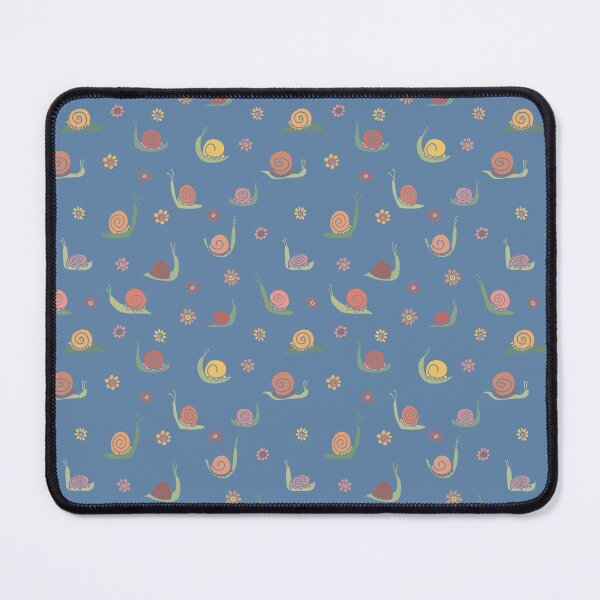 Item preview, Snails and Floral Pattern designed and sold by sparkjoyprint.