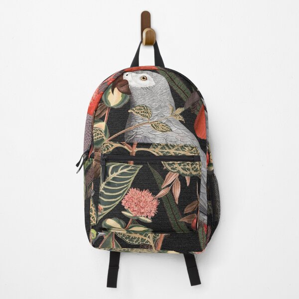 Item preview, African Grey Parrots in the Jungle Classy Parrot design. designed and sold by Abstractdiva.