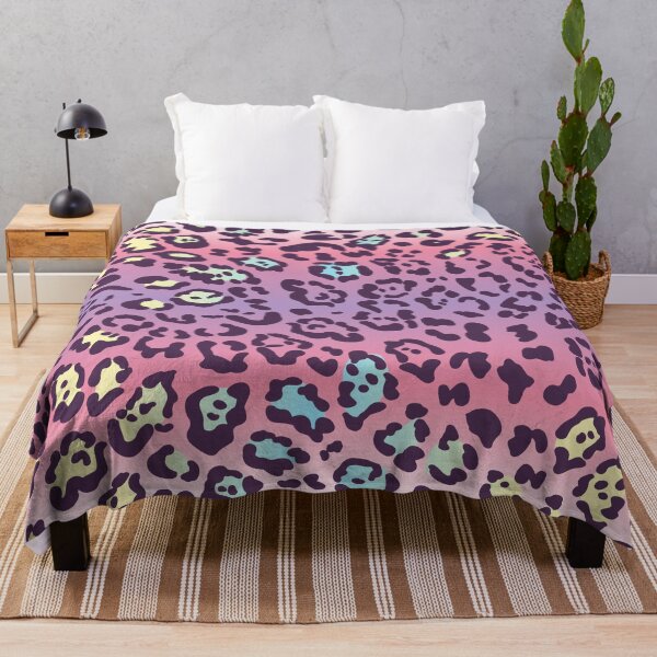 Item preview, Jaguar leopard pastel leggings all over rotary print Leggings designed and sold by TheArtDesk.