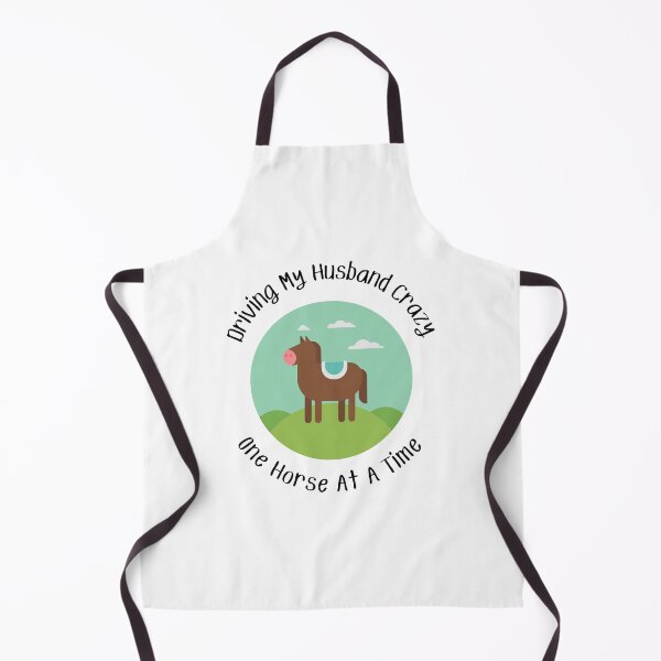 Item preview, Driving My Husband Crazy One Horse At A Time designed and sold by MamaSweetea.