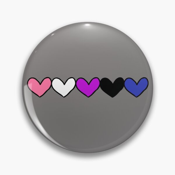 Item preview, Genderfluid Pride Heart Flag designed and sold by SunnyKiwiCo.