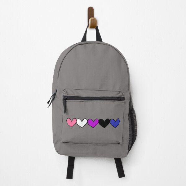 Item preview, Genderfluid Pride Heart Flag designed and sold by SunnyKiwiCo.