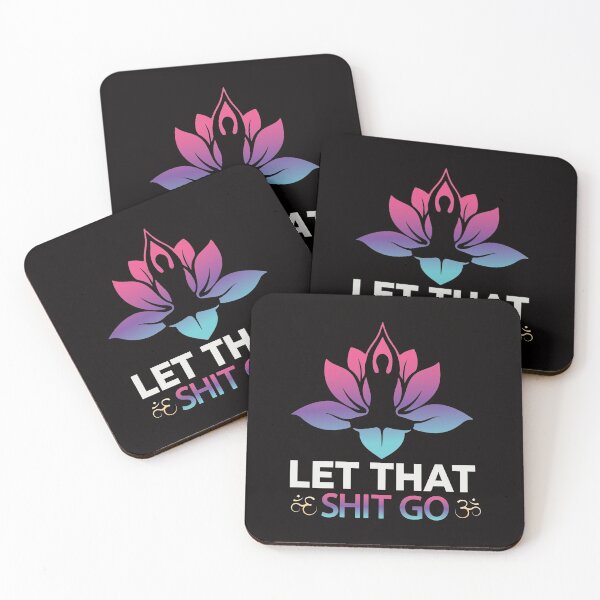 Item preview, Yoga Let That Shit Go designed and sold by verdecuddly.