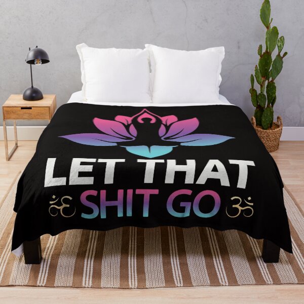 Item preview, Yoga Let That Shit Go designed and sold by verdecuddly.